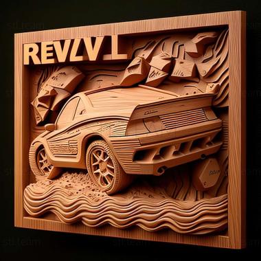 3D model SEGA Rally Revo game (STL)